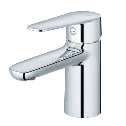 Vòi Nóng Lạnh Lavabo CAESAR B380CU Bộ Xả Nhấn