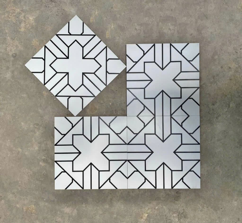 Gạch bông 30X30 VL3020 đá mờ
