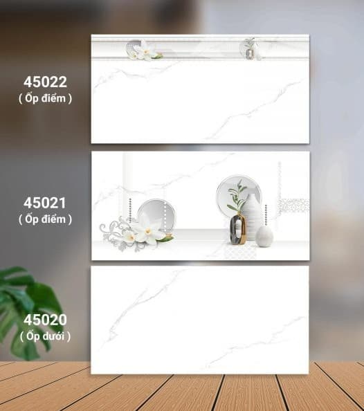 Gạch ốp tường 40x80 Catalan 45022 -  45021 - 45020 men bóng