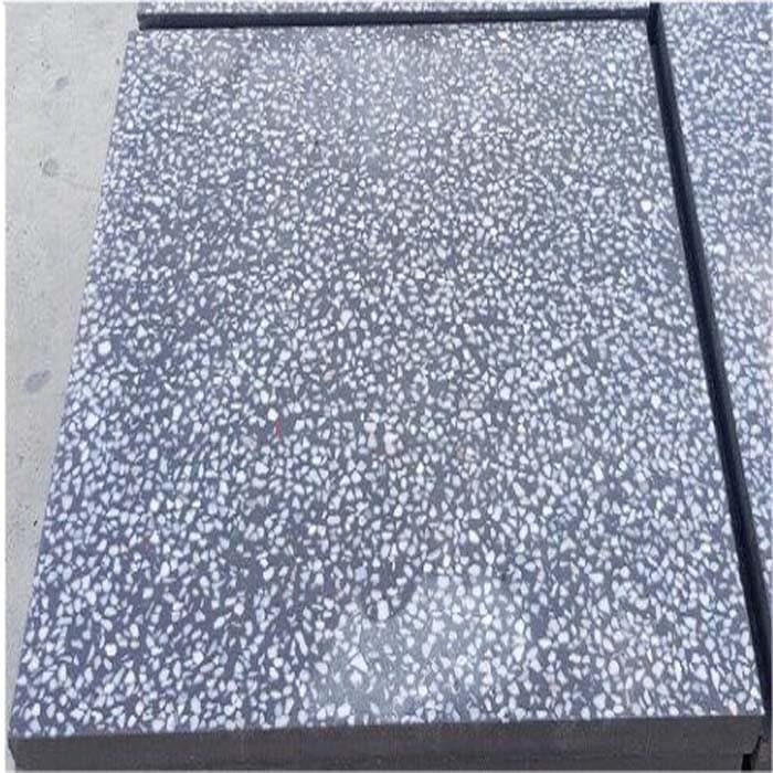 Gạch Vỉa Hè 40x40 Terrazzo Trơn Xám