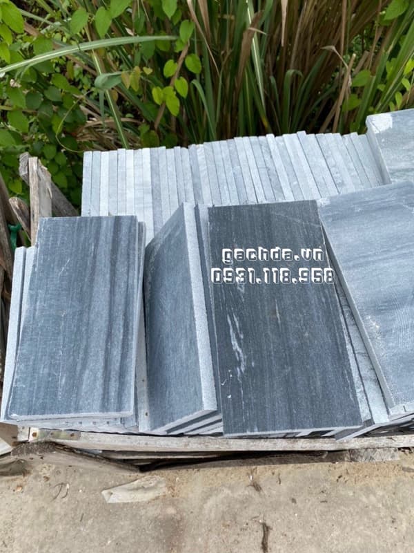 Đá sọc dưa mài hone 15x30x2cm ốp lát hồ bơi