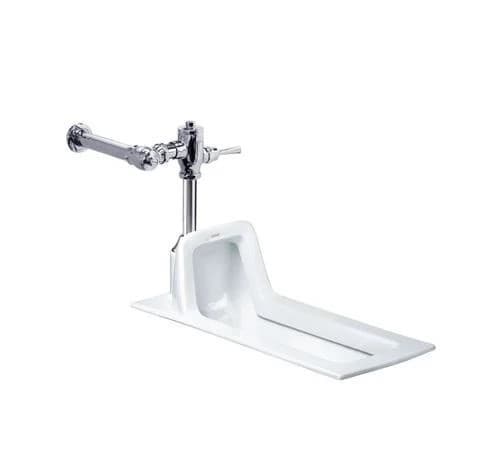 Bàn cầu xổm Caesar C1250 chữ nhật