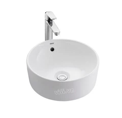 Chậu Rửa Lavabo Inax L-295V Đặt Bàn Tròn