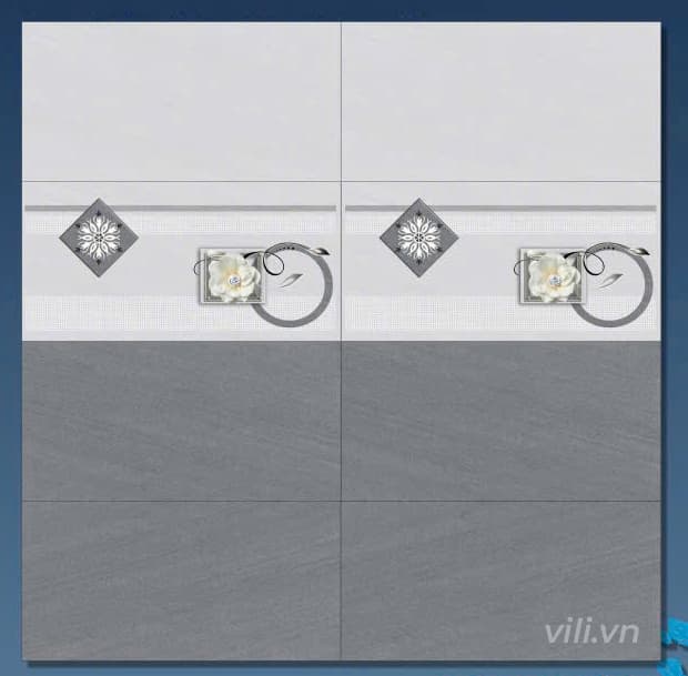 Gạch ốp tường 30X60 Viglacera 3687SM - 3688ASM - 3688SM men bóng