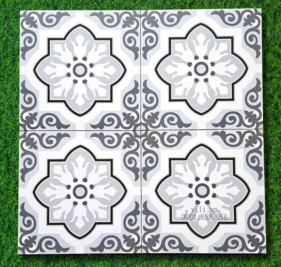 Gạch bông 30X30 Dacera THP3303 men mờ