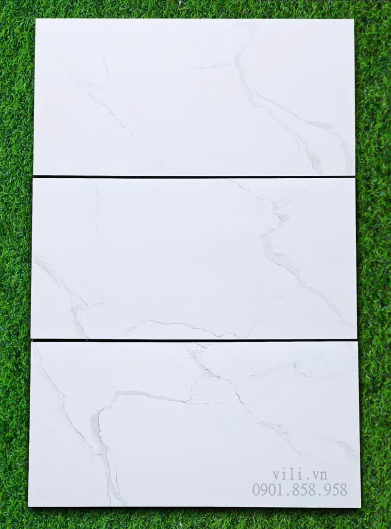 Gạch ốp tường Vitaly 30x60 VNZ3688 trắng vân mây đá mờ