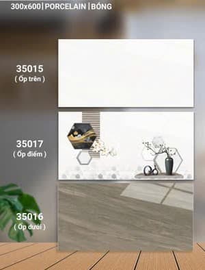 Gạch ốp tường 30X60 Catalan 35015 - 35017 - 35016 đá bóng