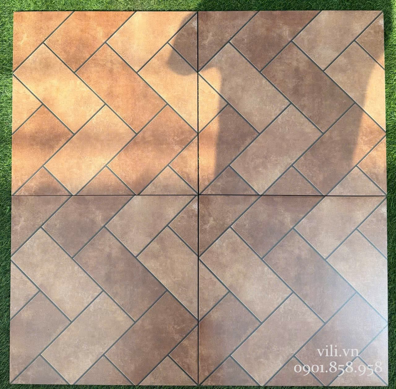 Gạch bông 40X40 LUX46005 đá mờ